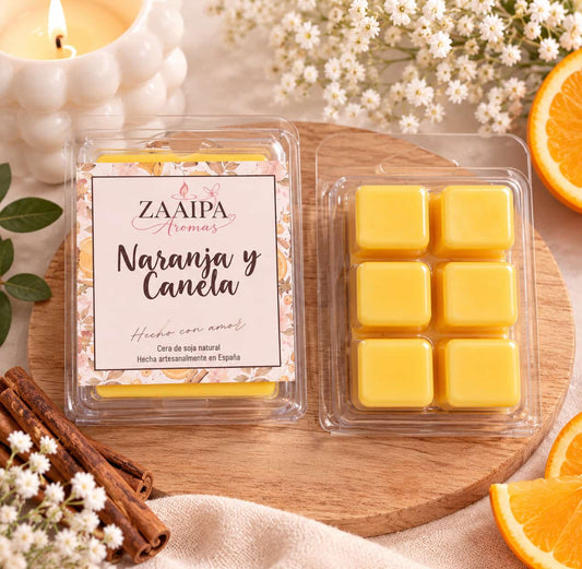 WAX NARANJA Y CANELA